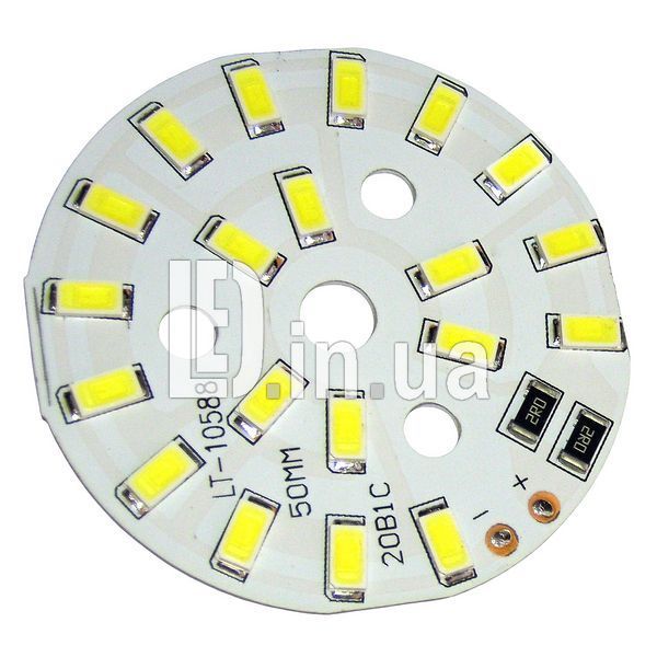 LED модуль 5В 10Вт 50мм белый LED04339 фото