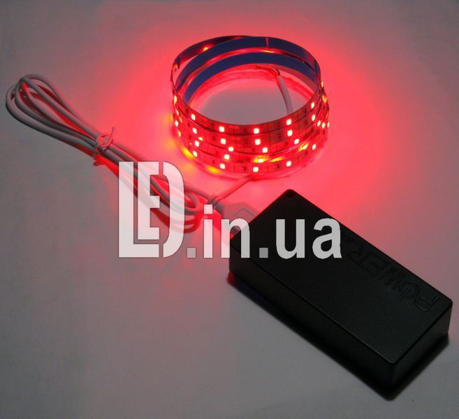 Комплект 1м LED ленты USB 5В 2835(60LED/м) IP20, красная LED04275 фото