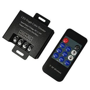 LED диммер 12-24В 30А, пульт RF 11 кнопок LED04135 фото