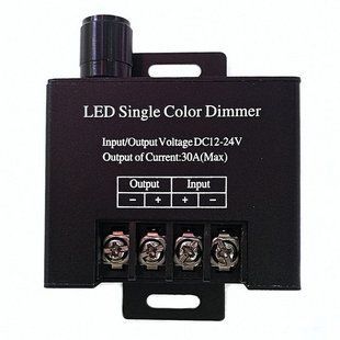 LED дімер 12-24V 30A з ручкою-регулятором LED03600 фото