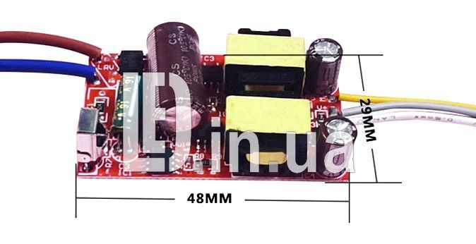 Драйвер светодиодов (12-24Вт)x2 280мА IR LED04139 фото