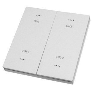 Пульт-вимикач (2 зони) LED драйверів RF, 4 кнопки LED04150 фото