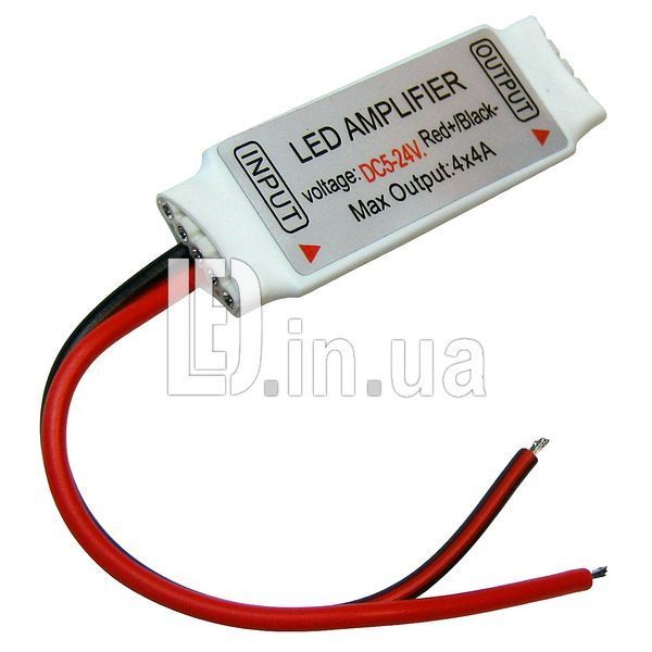 LED підсилювач RGBW 5-24V 8A 4 канали LED04257 фото