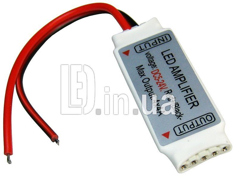 LED підсилювач RGBW 5-24V 8A 4 канали LED04257 фото
