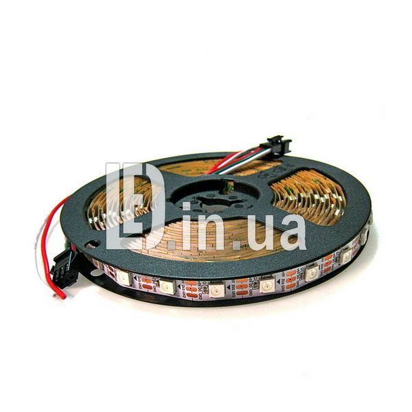 Світлодіодна адресна стрічка WS2812b 5V 5050(60) IP20 RGB LED03701 фото