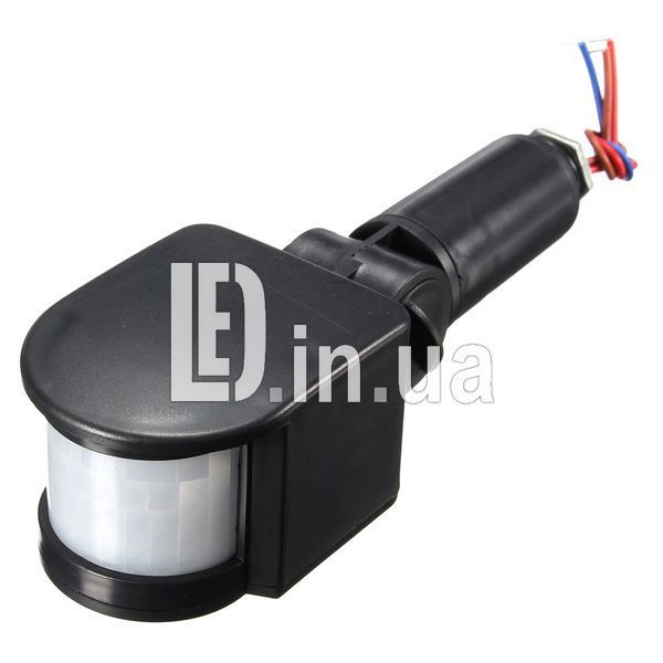 Датчик руху LED прожектора, PIR, вуличний 220V LED03233 фото