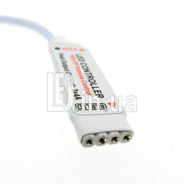 Контролер RGB 5-24V 6A, пульт RF 17 кнопок LED03235 фото