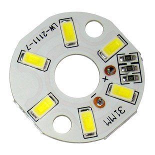 LED модуль 5V 3W 31мм білий LED04337 фото