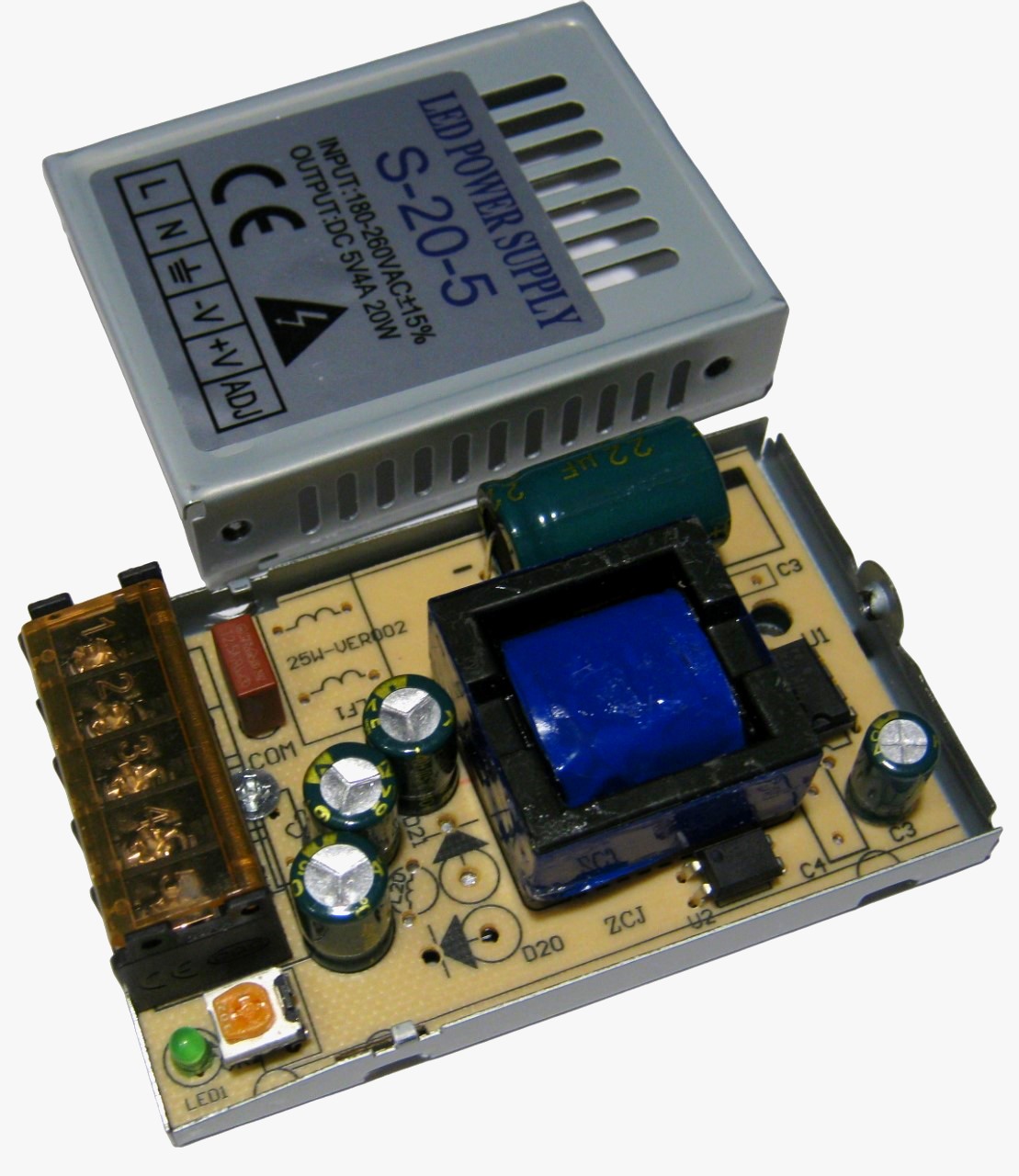 LED power supply 5v 4a 20w power supply 5v 4a 20w