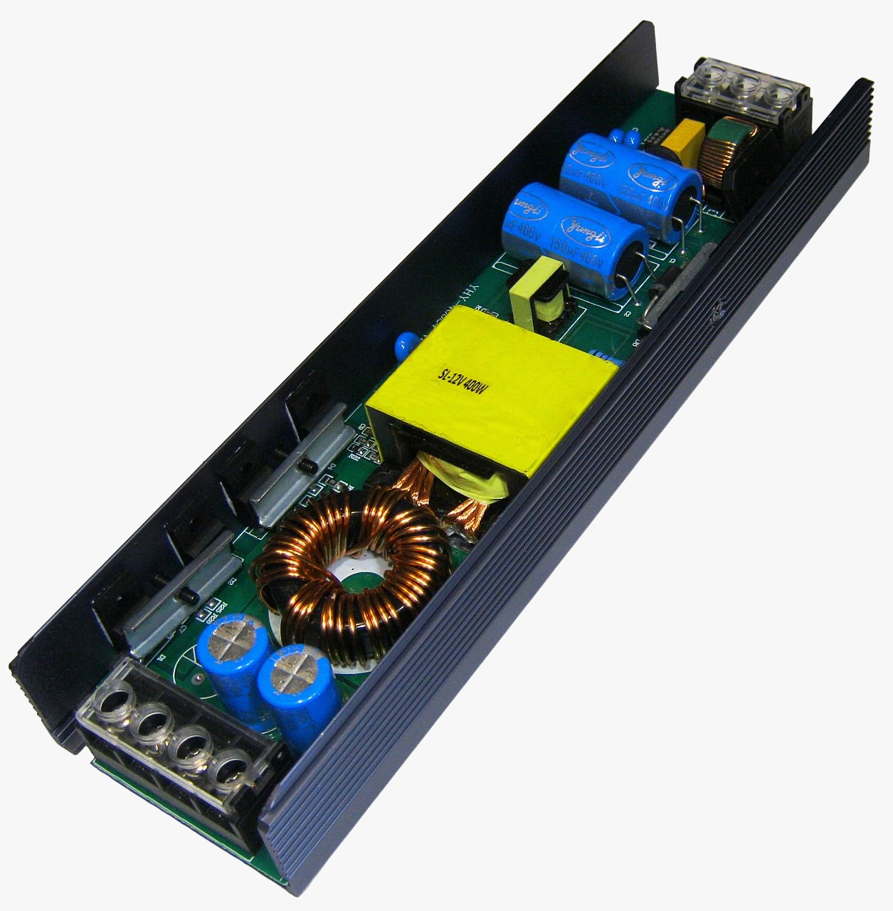 LED power supply 400w 12v 33a slim Блок питания 12В 400Вт 33А узкий
