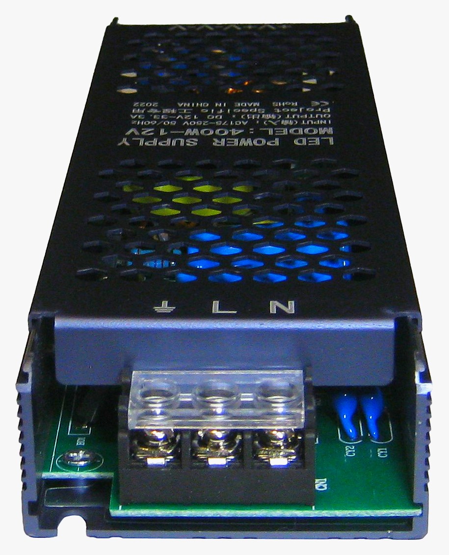 LED power supply 400w 12v 33a slim Блок питания 12В 400Вт 33А узкий
