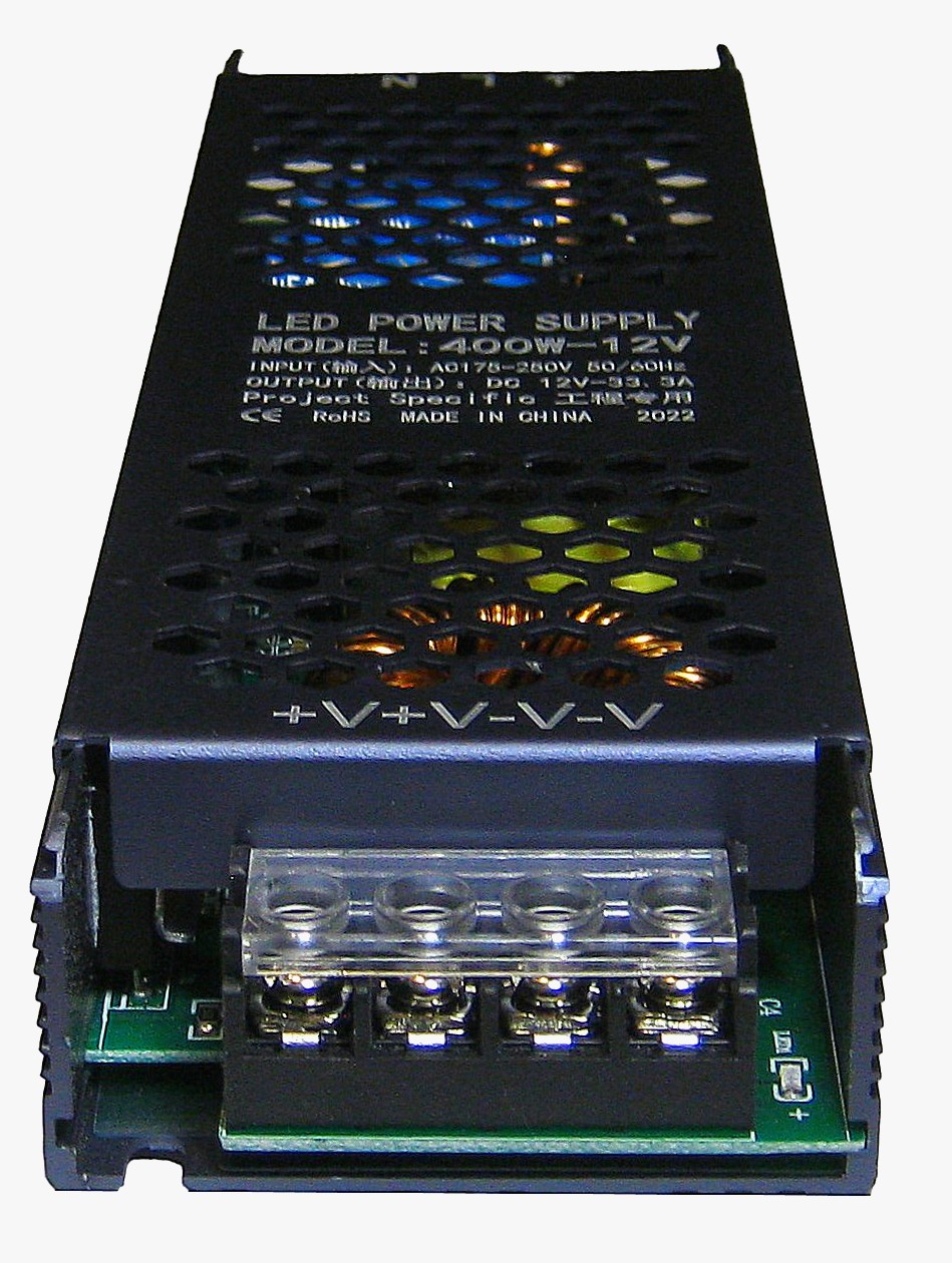 LED power supply 400w 12v 33a slim Блок питания 12В 400Вт 33А узкий