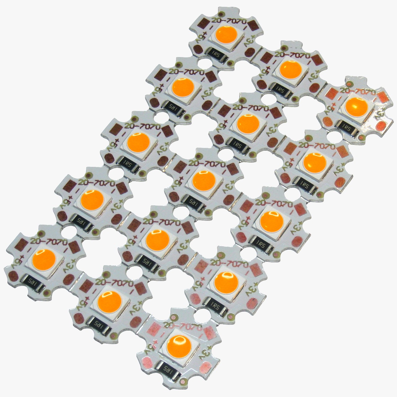 LED 3V 5V 5W 20mm 1800K