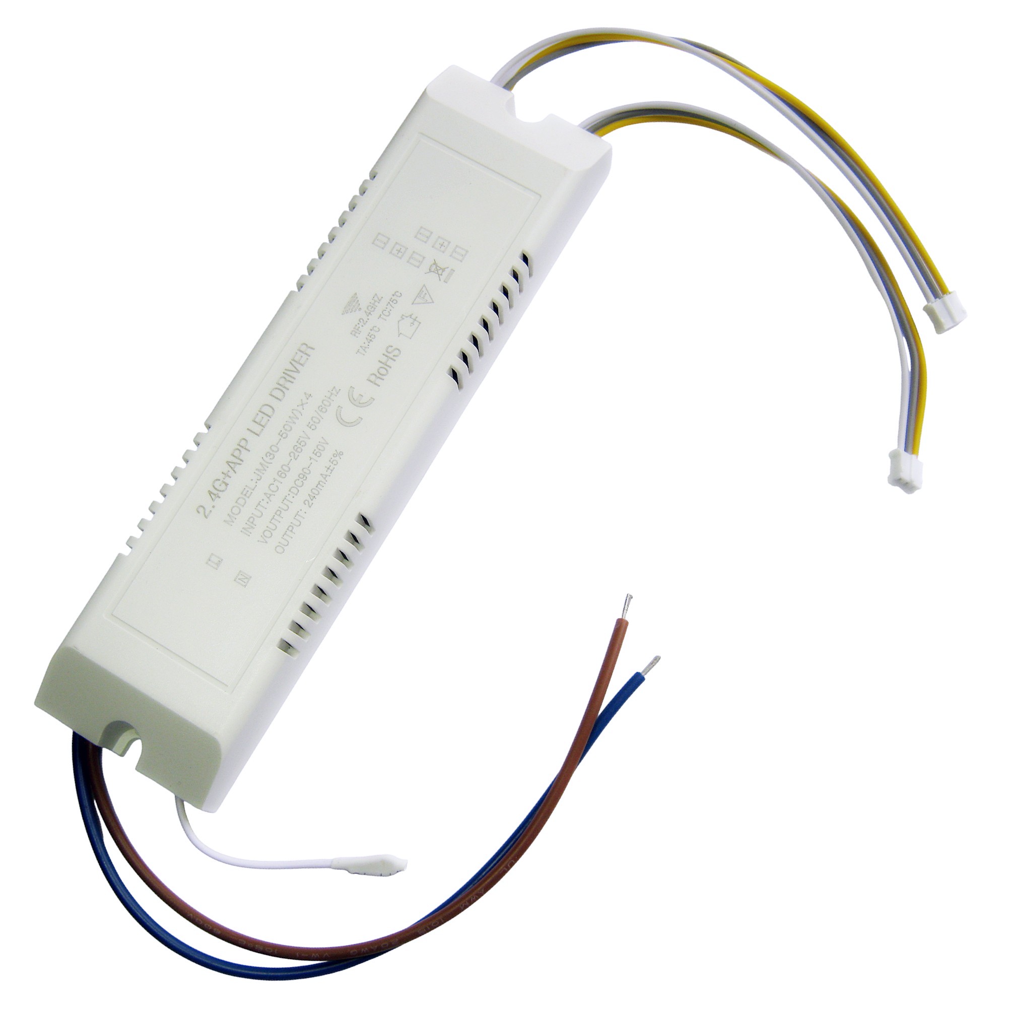 Драйвер светодиодов 2.4G 240мА 40-60Вт х4 LED driver 2.4G 240mA 30-50w x4