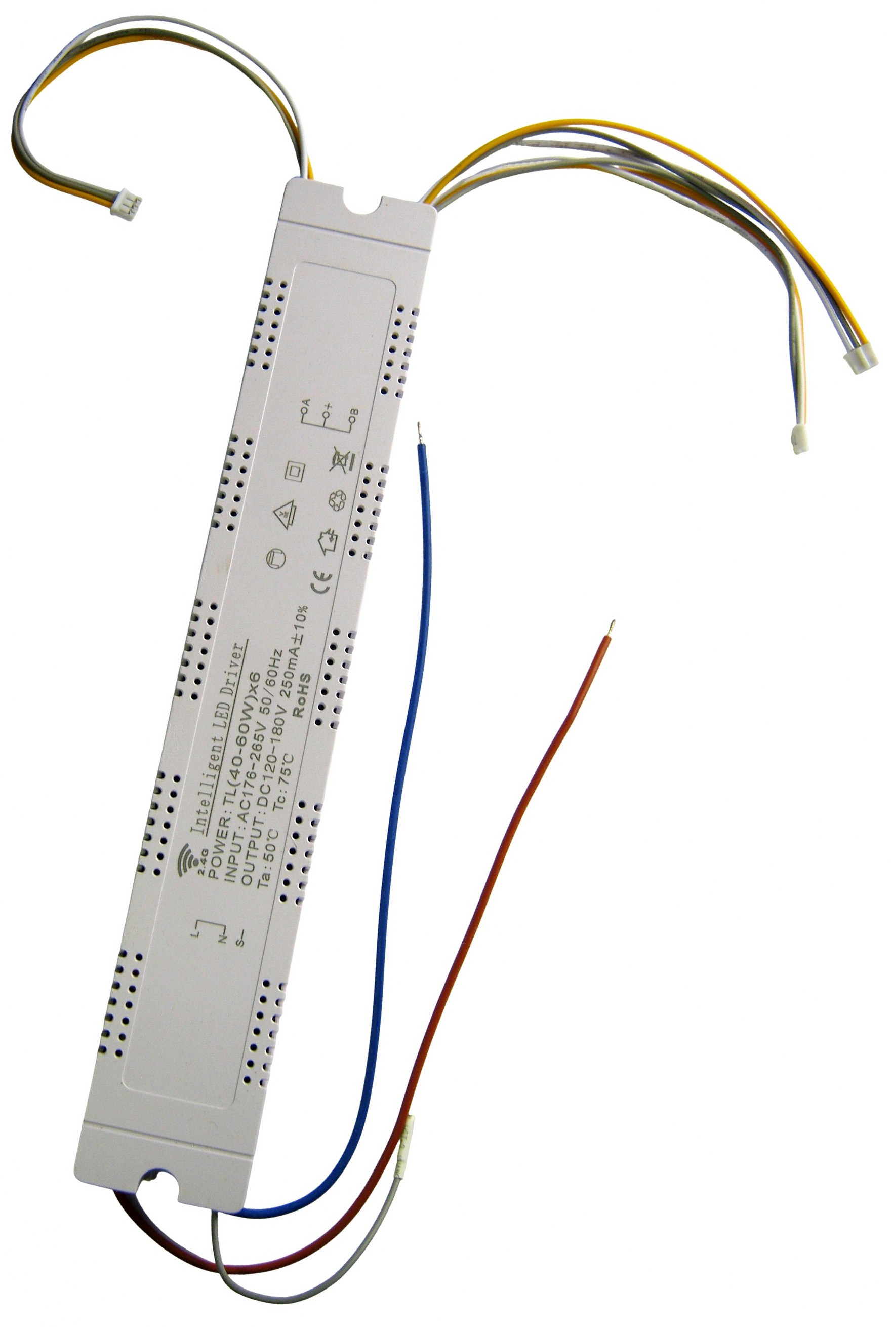 Драйвер светодиодов 2.4G 280мА 30-50Вт х4 LED driver 2.4G 250mA 40-60w x6