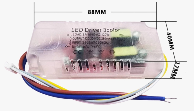 LED Driver (40-60W)x2 280mA IR