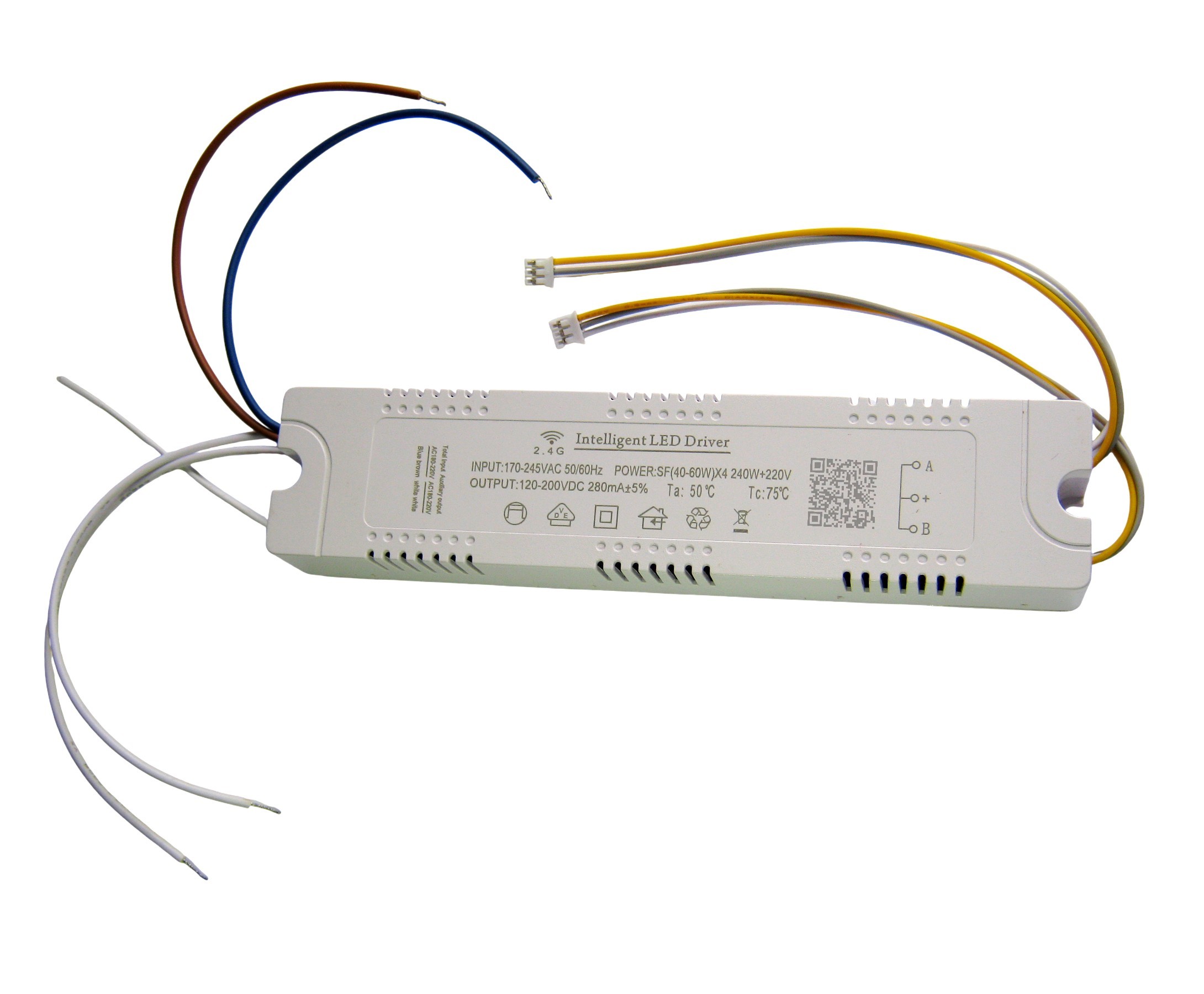 LED Driver (40-60W)x4 280mA relay 2.4G