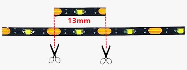LED strip 0805 3V 2.5mm LED strip 0805 3V 2.5mm